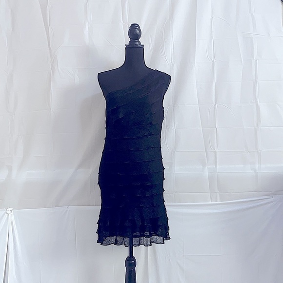 Studio M One Shoulder Dress Size L - Picture 1 of 4